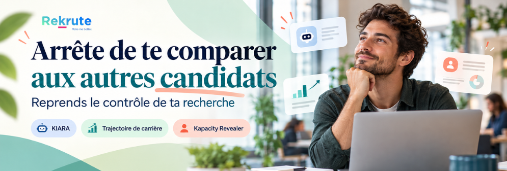 Comment arrêter de te comparer aux autres candidats et reprendre le contrôle de ta recherche