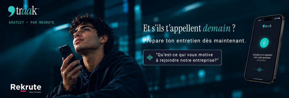 traak : entraîne-toi avant que l'entretien compte vraiment